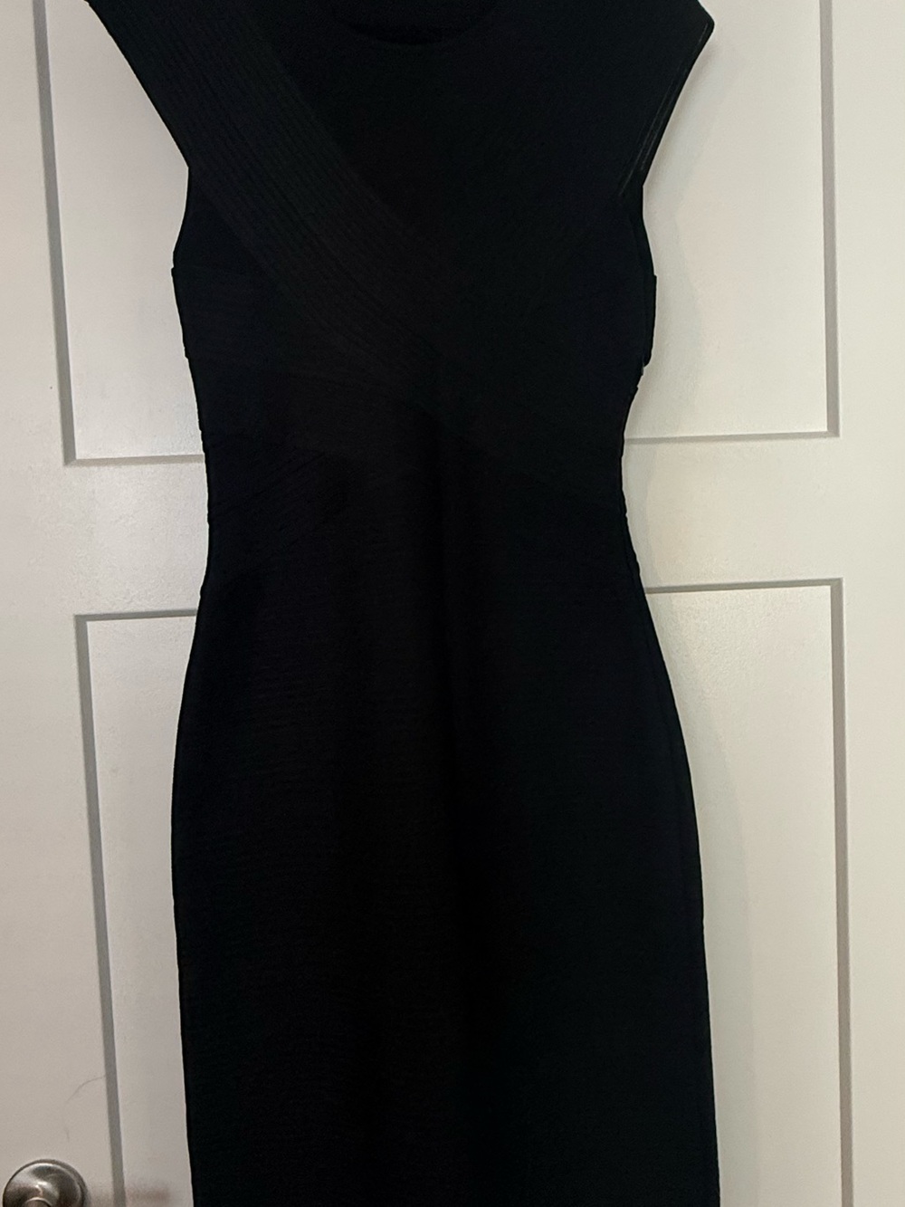 Dior Black Sleeveless Midi Dress